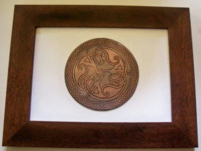 celtic copper etching